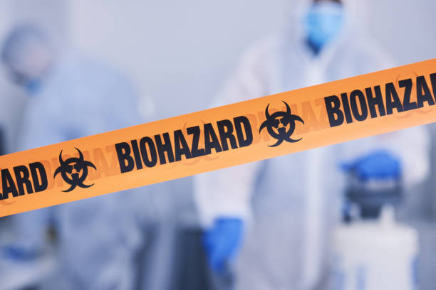 Professional Biohazard technician working in Albany, MN